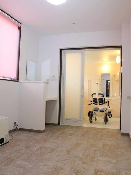 バリアフリー設計の居室