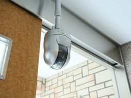 監視カメラのクローズアップ