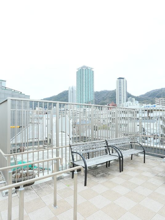 広々とした開放的なテラス