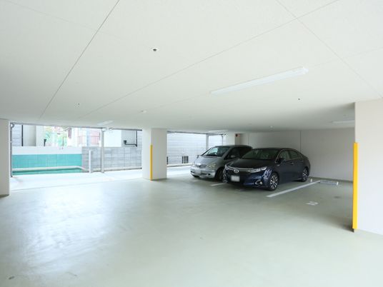 バリアフリーな駐車場