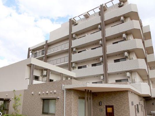 外観の建物正面  