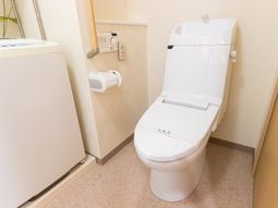 清潔感あるトイレ設備