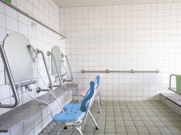 使いやすい洗面スペース