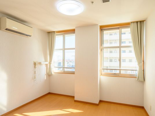 明るい空間の居室