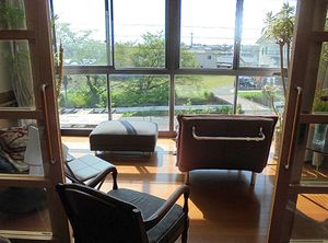 自然光が差し込む部屋