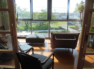 自然光が差し込む部屋