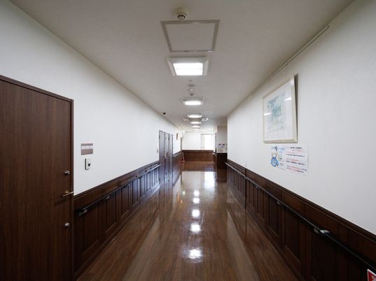 清潔感のある廊下