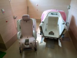 ゆとりある快適浴室