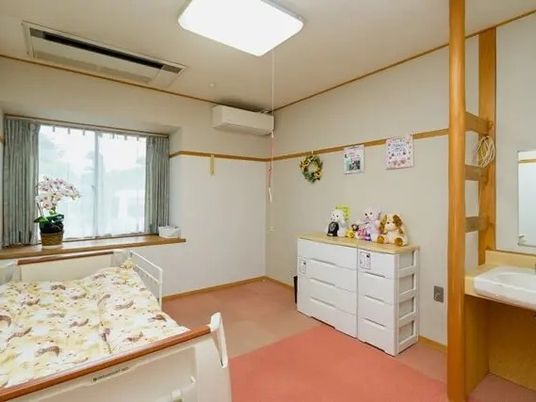 明るい居室です  