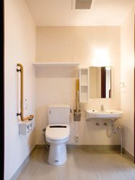 バリアフリーの整った洗面所