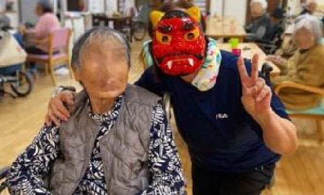 楽しい時を過ごす居室