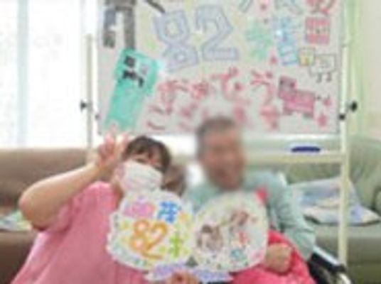 リビングにて
