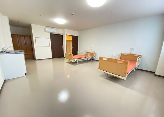 明るい部屋の居室