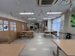 広々とした共用スペース