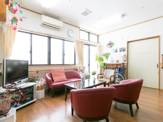 共有スペースのリビング