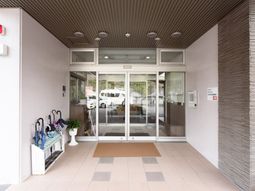 清潔なエントランス