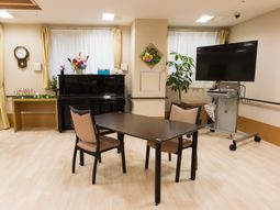 共有リビングの風景