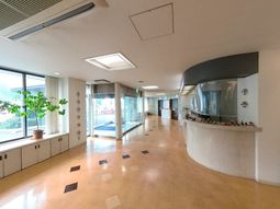 ゆったり廊下の風景