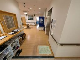 広々とした廊下