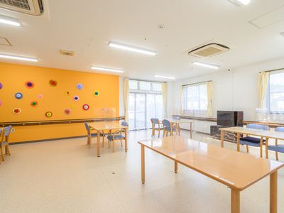 多目的に使える広々とした空間