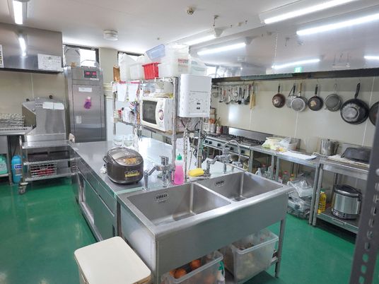 キッチンの整った施設