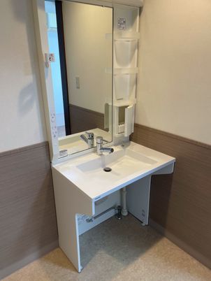 手洗いやすい洗面台