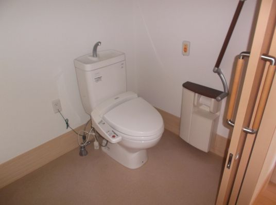 きれいな設備のトイレ