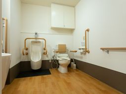 バリアフリーのトイレ