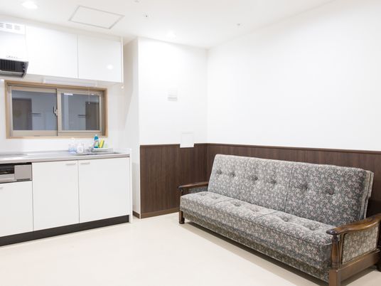 清潔な居室の一角