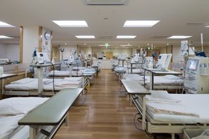 訓練機器揃った居室