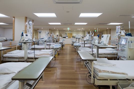 訓練機器揃った居室
