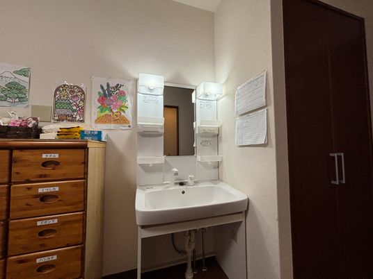 居室の洗面台