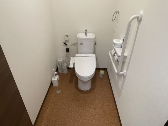 設備充実のトイレ
