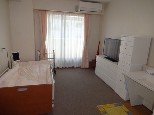 整った個室環境