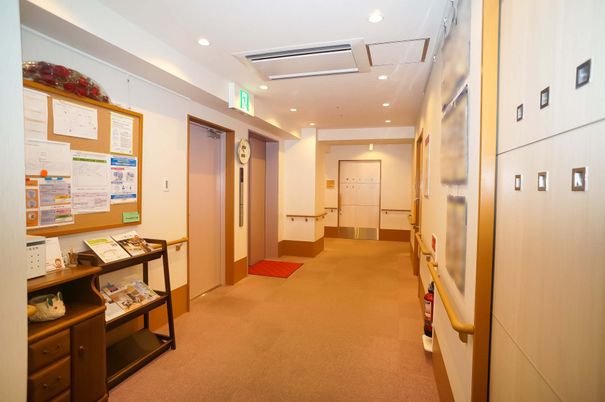 清潔な明るい廊下