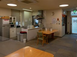 共有スペースのキッチン