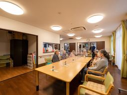 共有ラウンジの様子