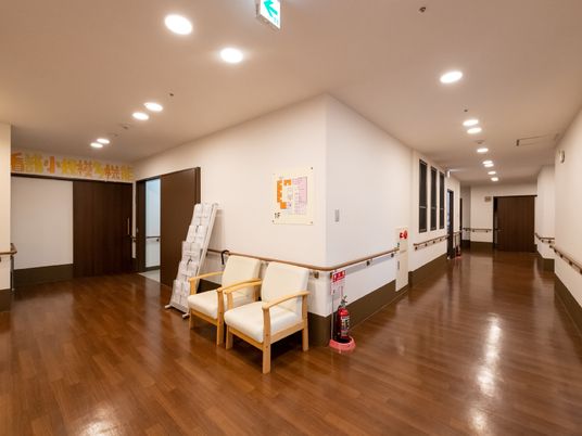 清潔な廊下