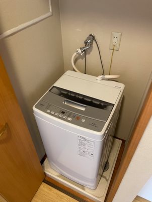 洗濯機のあるコーナー