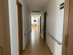和やかな廊下