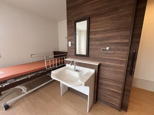 居室洗面台の様子