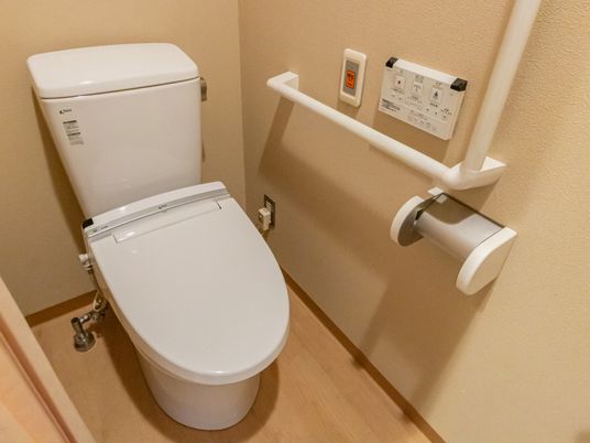 使いやすい設備のトイレ