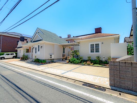 暖かみのある住宅風外観