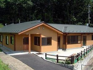 木造平屋の外観  
