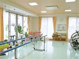 明るい療養室