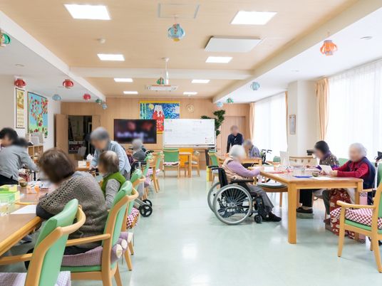活動的な利用者がいる居室