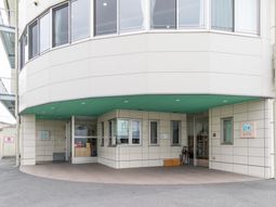 明るいエントランス