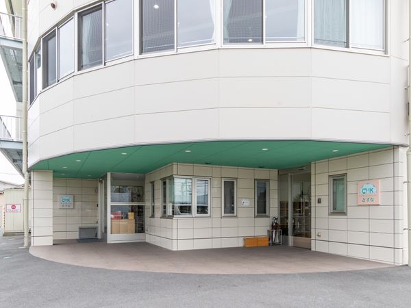 明るいエントランス