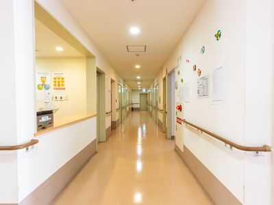 清潔な廊下の様子