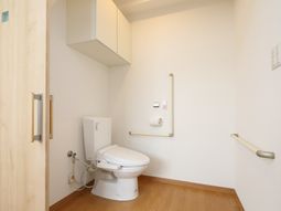 清潔なトイレの一部